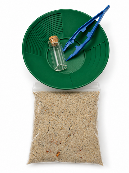 Patriots Rush Triple Strike – Kids Treasure Mining Kit With Mini 3 Inch Paydirt